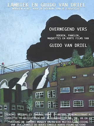 Expositie 'Overwegend Vers' van Guido van Driel
