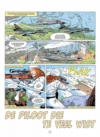 De piloot die te veel wist