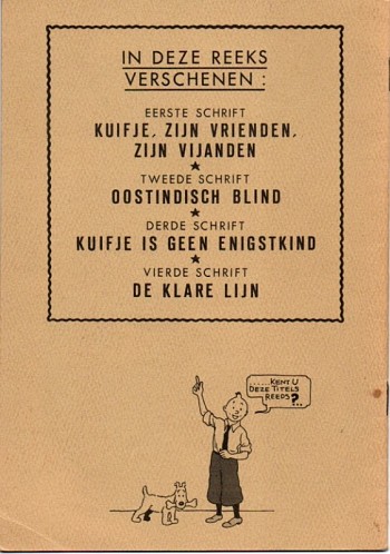 Kuifje, zijn vrienden, zijn vijanden