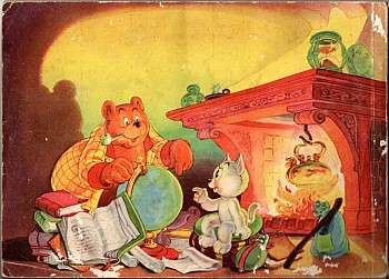 Tom Puss Danish collectible card album
