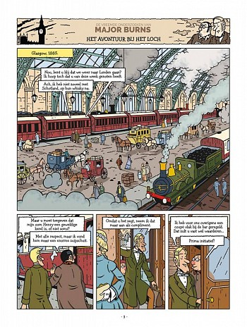 De vreemde onderzoeken van Major Burns
