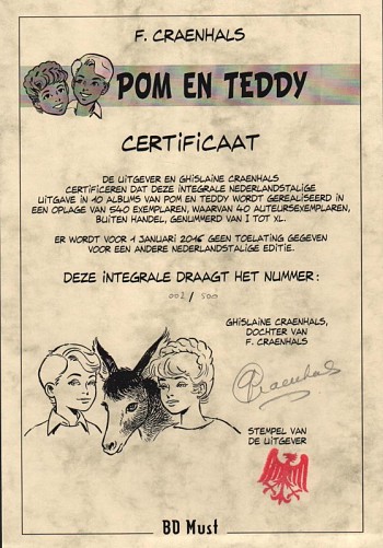 Pom en Teddy Vol. 1-10 Pakket