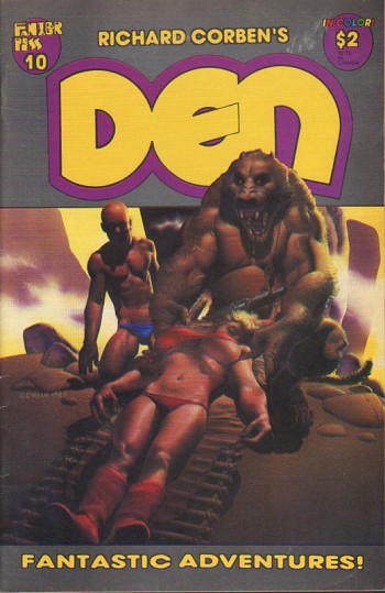 Richard Corben Den comic 1-10