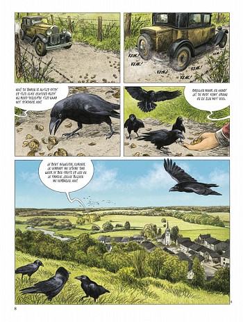 De raaf, het duifje en de kraai