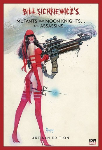 Bill Sienkiewicz\'s Mutants and Moon Knights... and Assassins...