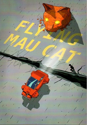 Flying Mau Cat