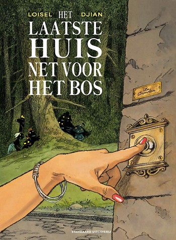 Het laatste huis net voor het bos