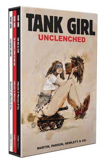 Unclenched Slipcase Ashley Wood cover